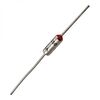 TERMO FUSE 198*C 10A AXIAL, термопредохранитель termo fuse 198*c 10a, аксиальный корпус