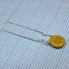 60R050XPR, самовосстанавливающийся предохранитель ptc 0.5a(hold) 1a(trip) 60vdc 40a 0.77w 4s 0.5ohm radial 7.9 x 3.1mm