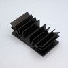 SK64/37,5-SA/1XM3, радиатор для корпусов to220, 62x25, тепловое сопротивление 2.3 к/вт