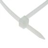 500X8 white (100шт), стяжка кабельная 500x8 белая (100шт)