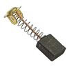 BRUSH 7X13X16 SPRING, щетка графитовая для электродвигателя, медный провод на пружине, контакт латунь