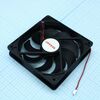 RX 12025MS 24VDC, вентилятор 24в 120х120x25 2200 об/мин, 125.4м3/час, 35дб, подшипник скольжения, тип вывода - провод