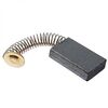 BRUSH 5X12.5X20 SPRING, щетка графитовая для электродвигателя, медный провод на пружине, контакт латунь