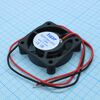 RQD 4010MS 12VDC, вентилятор 12в 40x40х10мм, 6000 об/мин., 9.9м3/час, 22дб, подшипник скольжения, тип вывода - провод