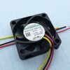 MF40101V2-1000U-G99, вентилятор 12 в dc, 40х40х10, 5800об./мин., 11.89м3/ч. 20.6дб, подшипн. vapo, сигнальный провод