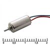 QX- 5A 1.3V, микродвигатель 1,3v 10х5,1мм вал 0,8х2,2мм