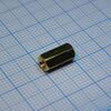 KLS8-DBK-M3-E5.0-L10.0, стойки латунные, без покрытия отверстие-отверстие