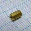 KLS8-DBK-M3-E5.0-L 8.0, стойки латунные, без покрытия отверстие-отверстие