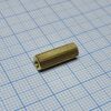 KLS8-DBK-M3-E5.0-L15.0, стойки латунные, без покрытия отверстие-отверстие