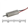 QX- 4A 1.3V, микродвигатель 1,3v 0,04вт, 22800/38250об/мин 12,1х4мм вал 0,7х3мм