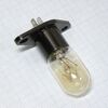 Лампа для СВЧ печи 220-250V 20W пр конт, лампа для свч печи с фланцем, с прямыми контактами