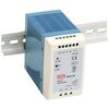 MDR-100-48, преобразователь ac-dc на din-рейку 100вт, выход 48в/2a, рег. вых 48…56в, вход 85…264v ac, 47…63гц /120…370в dc, изоляция 3000в ac, в кожухе 55х90х100мм, -10…+60°с