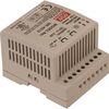 DR-4512, преобразователь ac-dc на din-рейку 45вт, выход 12в/3.5a, рег. вых=±10%uном, вход 85…264v ac, 47…63гц /120…370в dc, изоляция 3000в ac, в кожухе 78х93х56мм, -10…+50°с