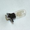Лампа для СВЧ печи 220-250V 20W угл конт, лампа для свч печи с фланцем, с изогнутыми контактами