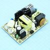 EPS-25-27, ac-dc, 25вт, вход 85…264v ac, 47…63гц /120…370в dc, выход 27в/0.95a, рег. вых 24.3…29.7в, изоляция 3000в ac, открытая плата 76.2х50.8х24мм, -30…+70°с