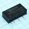 AM1DS-1224SJZ, dc/dc, 1вт, вход 10.8…13.2в, выход 24в/0.004…0.042а, изоляция 1500в dc, кпд 81%, максимальная емкостная нагрузка не более 220мкф, sip7, 19.65x6x10.16мм, -40…105°c, пластик