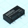 AM1DE-0512SH30Z, dc/dc, 1вт, вход 4.5…5.5в, выход 12в/0.083а, изоляция 3000в dc, кпд 80%, максимальная емкостная нагрузка не более 100мкф, sip7, 19.5x6x10мм, -40…105°c, пластик