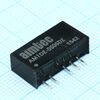 AM1DE-0505DZ, dc/dc, 1вт, вход 4.5…5.5в, выход ±5в/±0.1а, изоляция 1500в dc, кпд 80%, максимальная емкостная нагрузка не более ±100мкф, sip7, 19.5x6x10мм, -40…105°c, пластик
