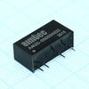 AM2D-0505SH52Z, dc/dc, 2вт, вход 4.5…5.5в, выход 5в/0.4а, изоляция 5200в dc, кпд 78%, максимальная емкостная нагрузка не более 470мкф, sip7, 19.5x7.2x10мм, -40…85°c, пластик