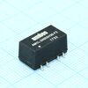 AM1L-2405SH30-FZ, dc/dc, 1вт, вход 21.6…26.4в, выход 5в/0.2а, изоляция 3000в dc, кпд 71%, для поверхностного монтажа, 15.2x11.4x7.6мм, -40…95°c, пластик