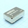 AM3T-2424D-VZ, dc/dc, 3вт, вход 18…36в, выход ±24в/±0.063а, изоляция 1500в dc, кпд 80%, максимальная емкостная нагрузка не более ±100мкф, dip24, 31.75x20.32x10.16мм, -40…85°c, металл