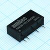 AM2D-1212SH30Z, dc/dc, 2вт, вход 10.8…13.2в, выход 12в/0.167а, изоляция 3000в dc, кпд 82%, максимальная емкостная нагрузка не более 470мкф, sip7, 19.5x6x10мм, -40…85°c, пластик