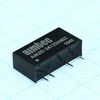 AM2D-2412SH40Z, dc/dc, 2вт, вход 21.6…26.4в, выход 12в/0.167а, изоляция 4000в dc, кпд 80%, максимальная емкостная нагрузка не более 470мкф, sip7, 19.5x6x10мм, -40…85°c, пластик