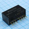 AM6GH-2412SNZ, dc/dc, 6вт, вход 9…36в, выход 12в/0.5а, изоляция 1600в dc, кпд 86%, максимальная емкостная нагрузка не более 470мкф, вход on/off, sip8, 22x9.5x12мм, -40…105°c, пластик