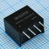 AM2SS-0524SJZ, dc/dc, 2вт, вход 4.5…5.5в, выход 24в/0.008…0.083а, изоляция 1500в dc, кпд 84%, максимальная емкостная нагрузка не более 220мкф, sip4, 11.6x7.55x10.16мм, -40…85°c, пластик