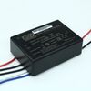 LDH-45A-1050W, dc/dc led повышающий, вход 9…18в, выход 12…43в/1.05а, кпд до 91%, вход on/off/dimm, 75x53x22.7мм, проводные выводы, -40…60°c, пластик