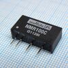 NMR100C, преобразователь dc-dc на печатную плату вход 5в выход 5в 1вт sip6
