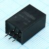 AMSRW-7812-NZ, dc/dc, 6вт, вход 17…72в, выход 12в/0.5а, без гальваноразвязки, кпд 89…93%, максимальная емкостная нагрузка не более 100мкф, sip3, 11.5x9.0x17.5мм, -40…85°c, пластик, прямые выводы