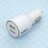 Belkin Dual port 2.1A+1A, автомобильный блок питания в прикуриватель