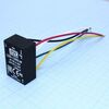 LDD-1200LW, dc/dc led понижающий, вход 6…36в, выход 2…30в/1.2а, кпд до 95%, вход on/off/dimm, 31.8x20.3x12.2мм, проводные выводы, -40…71°c, пластик