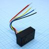 NLDD-1200HW, dc/dc led понижающий, вход 10…56в, выход 6…46в/1.2а, кпд до 95%, вход on/off/dimm, 32.1x20.5x12.5мм, проводные выводы, -40…50°c, пластик