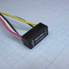 LDD-500LW, dc/dc led понижающий, вход 6…36в, выход 2…32в/0.5а, кпд до 95%, вход on/off/dimm, 31.8x20.3x12.2мм, проводные выводы, -40…85°c, пластик
