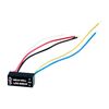 LDD-600LW, dc/dc led понижающий, вход 6…36в, выход 2…32в/0.6а, кпд до 95%, вход on/off/dimm, 31.8x20.3x12.2мм, проводные выводы, -40…71°c, пластик