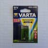 Аккумулятор КРОНА 200мАч 9В Varta, аккумулятор никель-металлгидридный