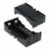 BATTERY HOLDER FOR LI-ION 2X18650, батарейный отсек с захватом для li-ion 2x18650, открытый, пайка на плату