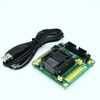 STM32-QFP48, адаптер для программирования 32-битных микроконтроллеров stmicroelectronics в корпусе qfp48 с шагом 0,5 мм