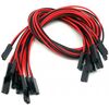 2 pin dual-female jumper wire - 300mm (1, соединительный провод и разъем