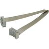 MIKROE-196, flat cable, шлейф на 10 линий с двумя разъемами idc-10