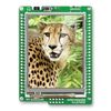 MIKROE-1102, отладочная плата на основе stm32f407vgt6 с tft touch screen дисплеем 320 х 240 px