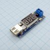 i12-DC-DC вх 6.5-40В, вых 5В, 2А с USB, понижающий преобразователь с usb и индикатором