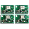 SHL0015Y-0.8, стробоскоп светодиодный, желтый, 0.8сек, 4шт