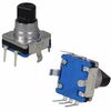 EC11SM 30/15 10MM PUSHPIN, энкодер ec11 30 щелчков, 15 импульсов, пластмассовый вал с лыской 5мм, горизонтальные выводы