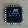 ATMEGA48-20AU, микроконтроллер avr 4k-флэш-память/512k-озу/256-эппзу+8x10 ацп, электропитание 1,8...5,5в