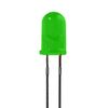 1383SYGD/S530-E2, светодиод 5мм/зеленый/573нм/100-200мкд/25°
