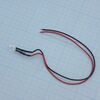 Led 5mm White - 12V (с провод.), светодиод 5мм/белый/5000-6000мкд/12v с проводом