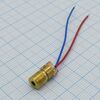 LM6R-dot-3V, лазерный модуль 6мм, точка красная, 3в 650нм 5мвт
